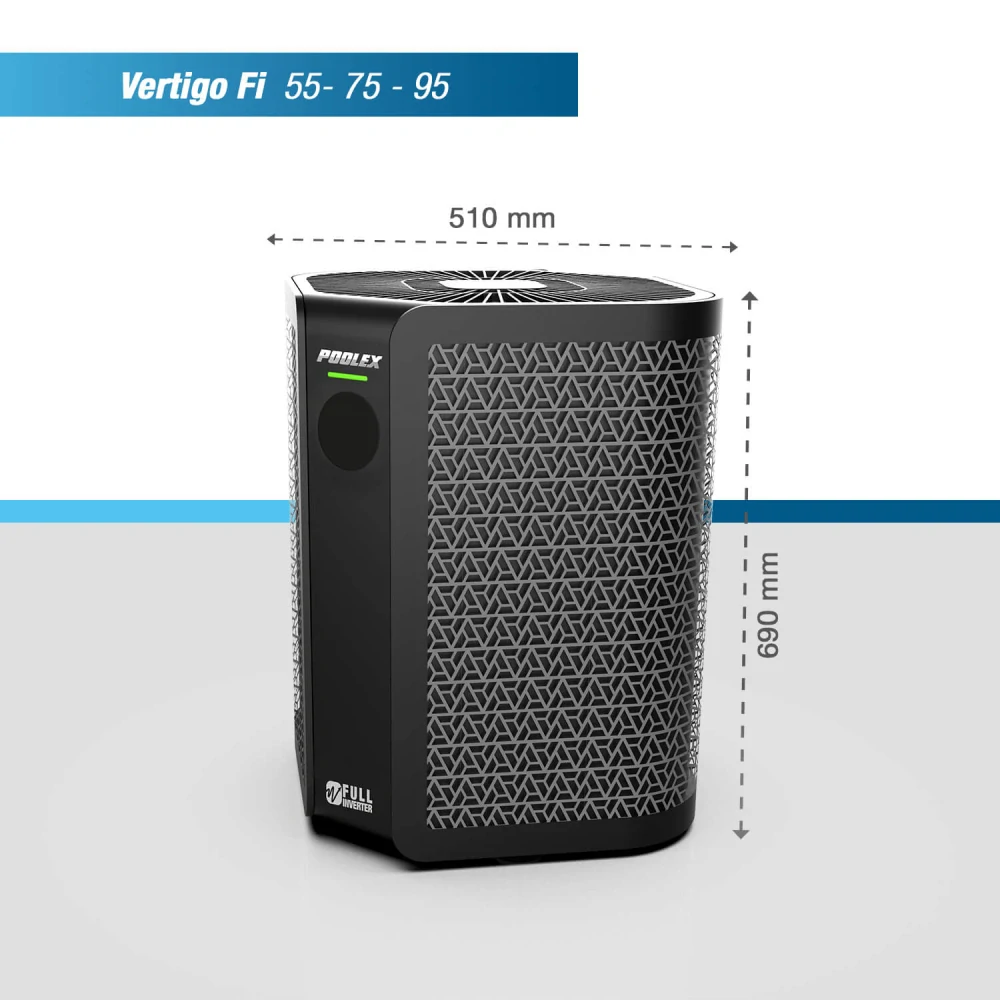 Tepelné čerpadlo Poolex Vertigo Fi2 75 (10,3 kW)